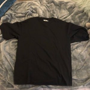 Uniqlo Oversized T-Shirt Black Large